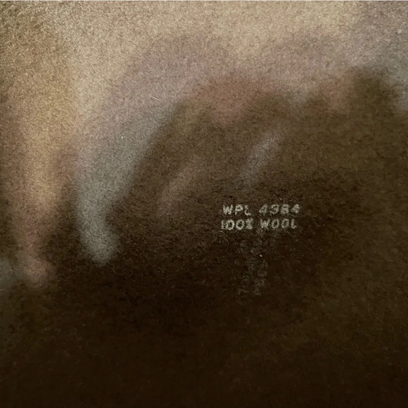 Betmar New York Brown 100% Wool Hat With Bow OS - Picture 7 of 9